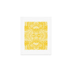 Solana, fall golden mandala Art Print Gallery Image 1