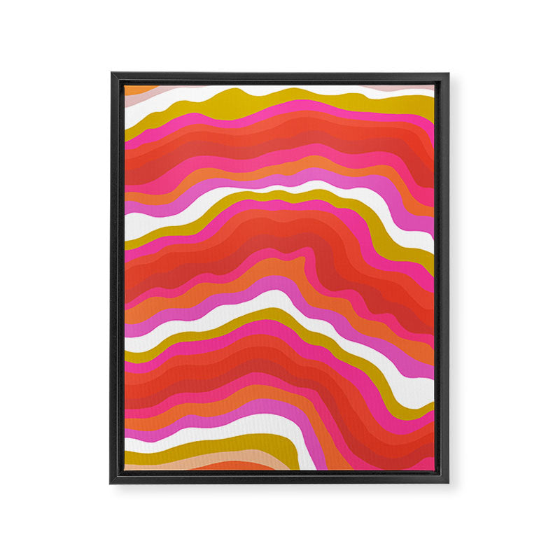 summer of love Framed Canvas Print Gallery Image 8