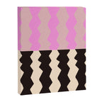 summer RHYTHMS, black & pink Canvas Print Gallery Image 8