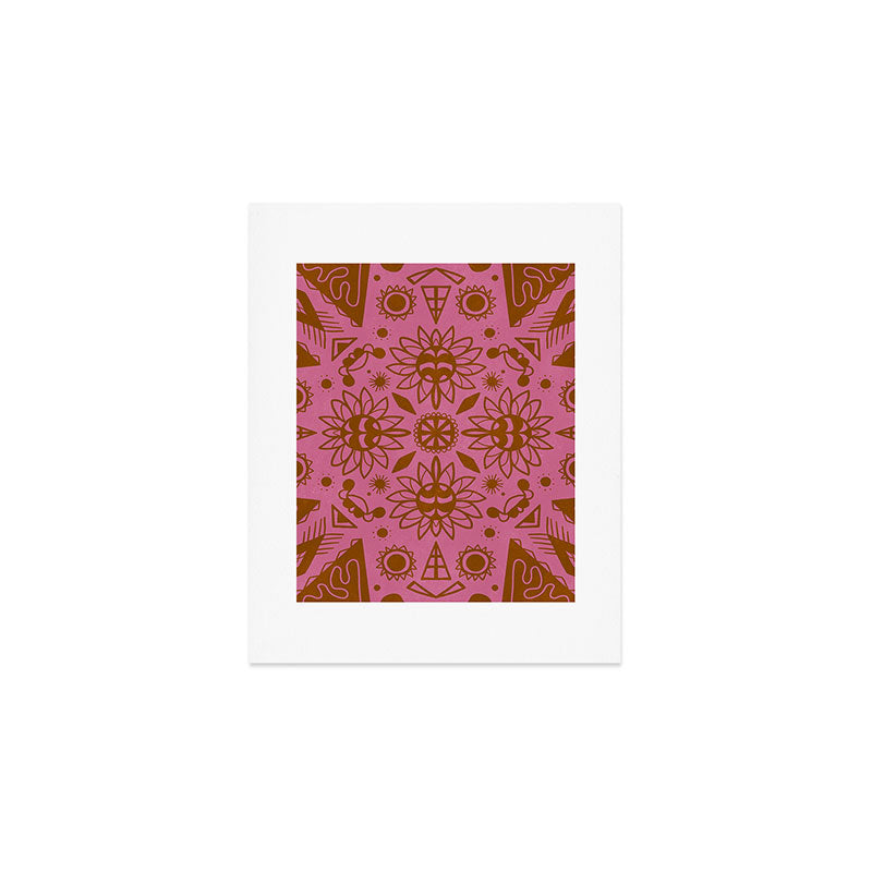 summer solstice mandala Art Print Gallery Image 1
