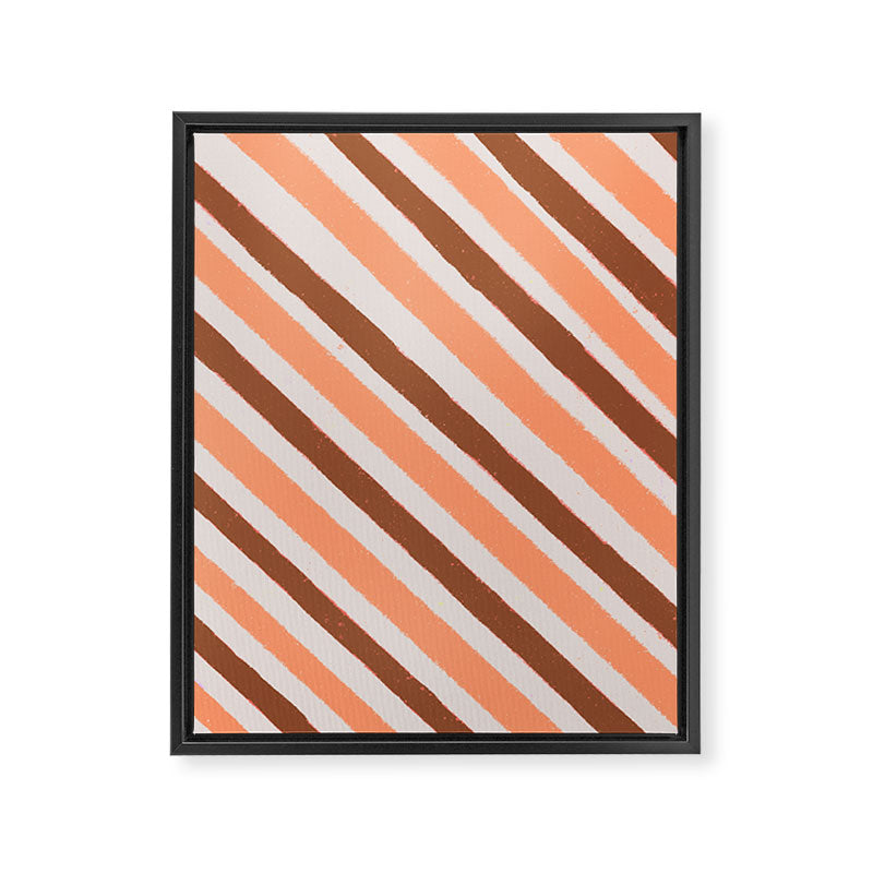 Sun City Stripes Framed Canvas Print Gallery Image 8
