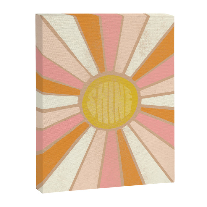 sundial shine, clay Canvas Print Gallery Image 1