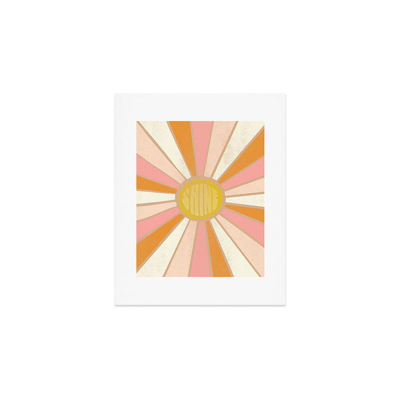 sundial shine, clay Art Print Gallery Image 1