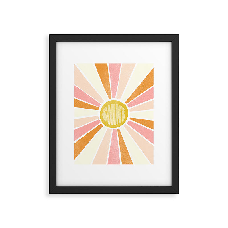 sundial shine Framed Art Print Gallery Image 6