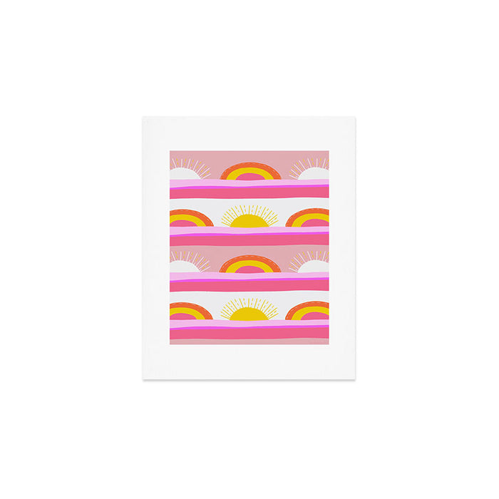 sunrise, sunset Art Print Gallery Image 1