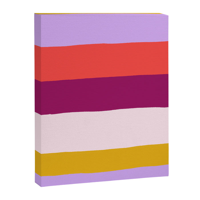 Sunset Stripes Canvas Print Gallery Image 1