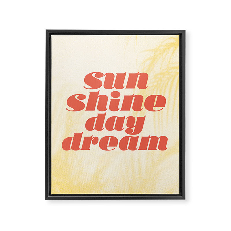sunshine daydream Framed Canvas Print Gallery Image 8