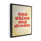 sunshine daydream Framed Canvas Print Gallery Image 2