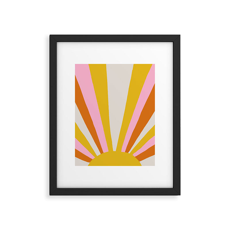 sunshine state of mind Framed Art Print Gallery Image 4