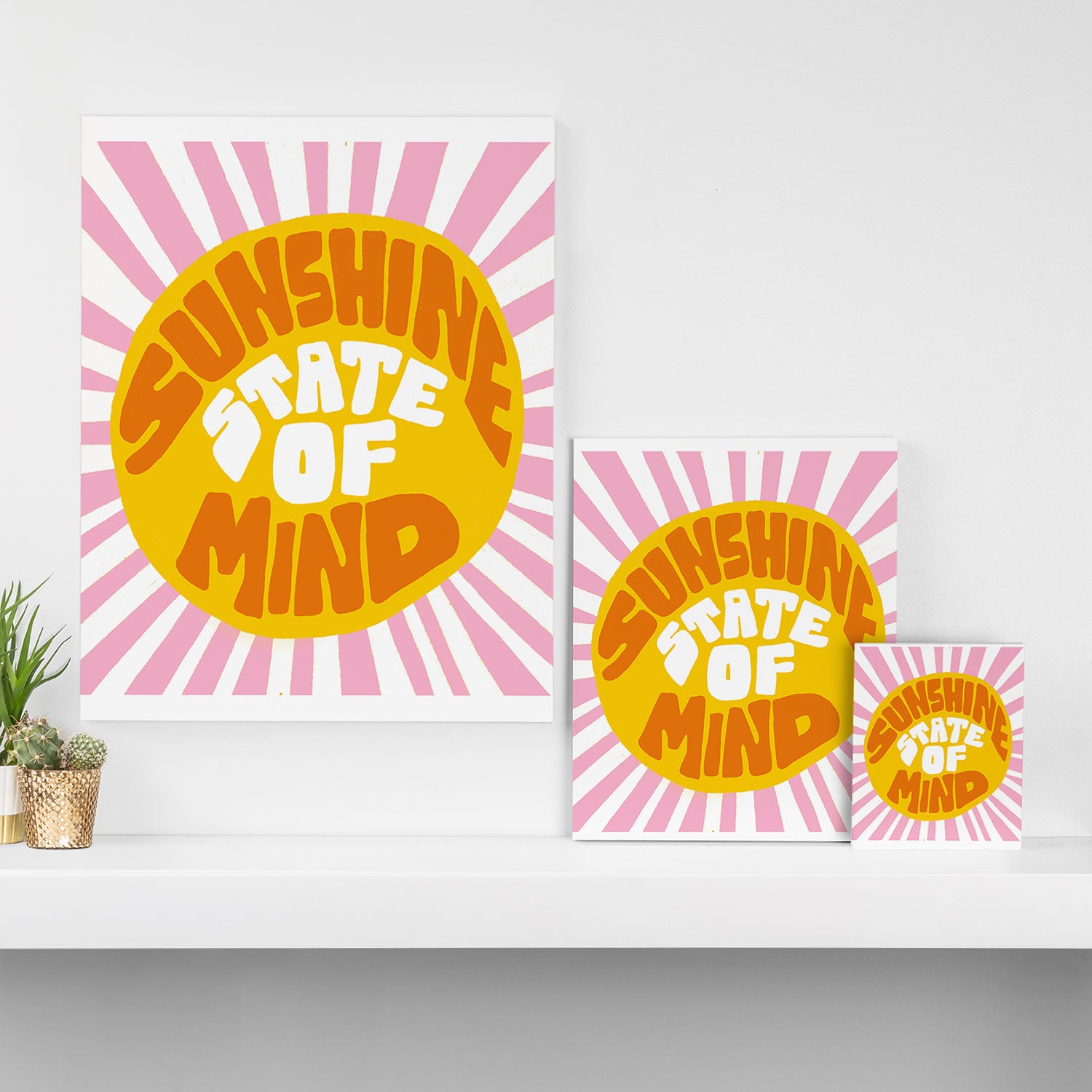 Sunshine Vibes Canvas Print Gallery Image 3