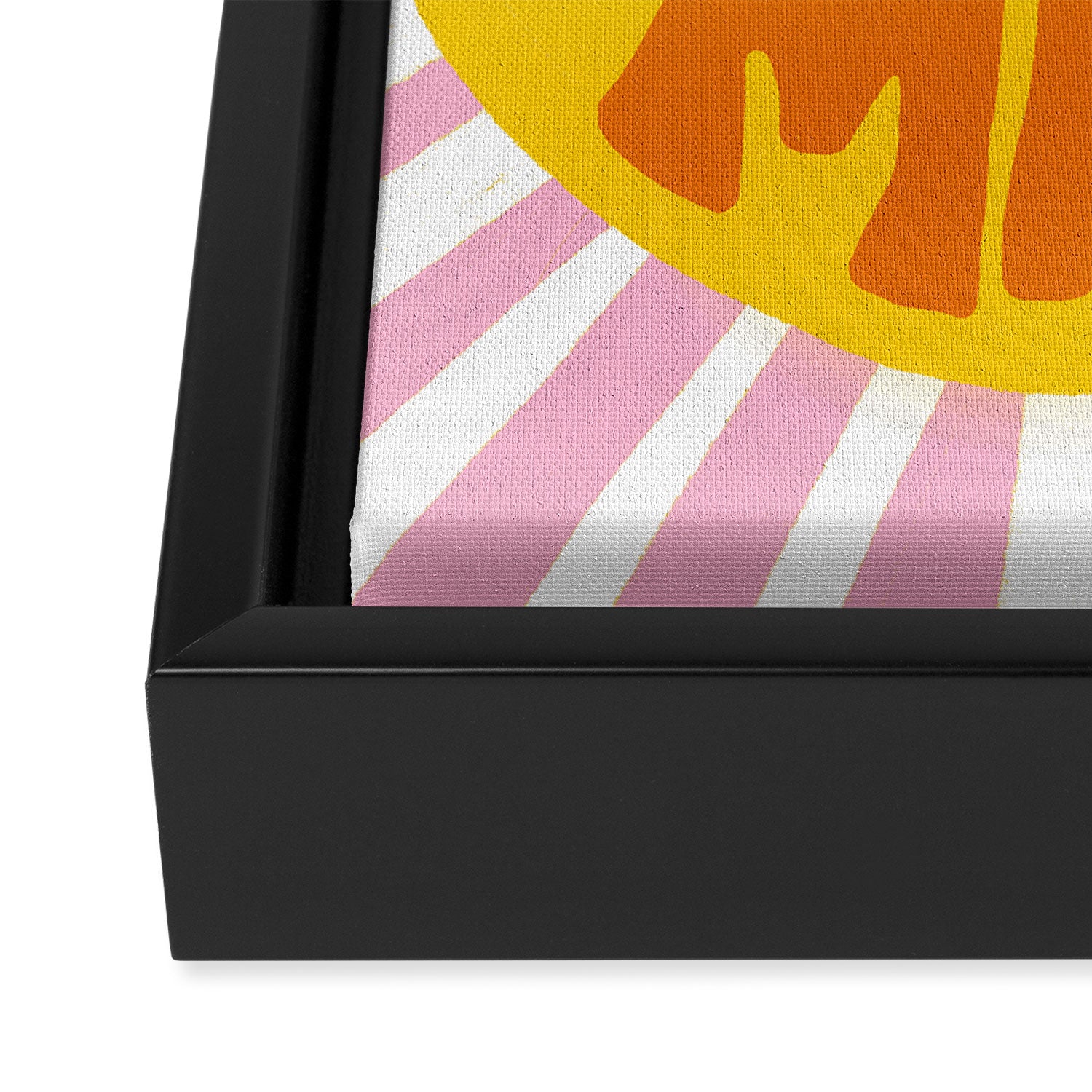 Sunshine Vibes Framed Canvas Print Gallery Image 3
