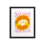 Sunshine Vibes Framed Art Print Gallery Image 4