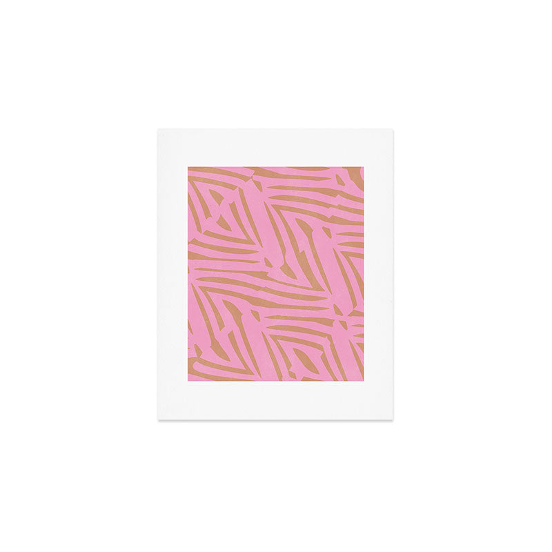 tiki pink Art Print Gallery Image 1