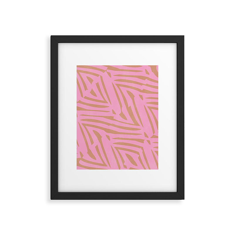 tiki pink Framed Art Print Gallery Image 5