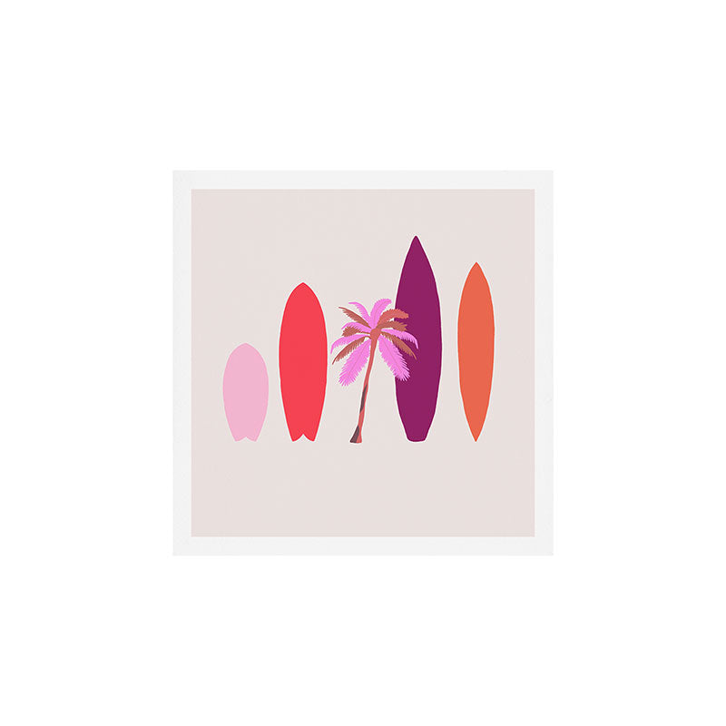 tropical surf Art Print Gallery Image 1
