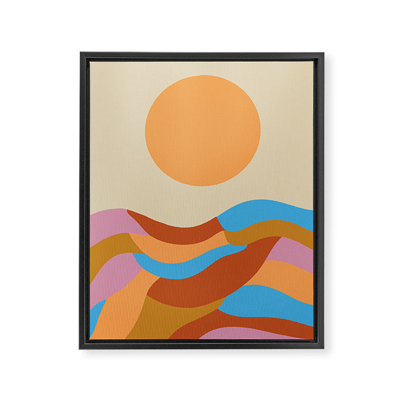 Valley of Fire Framed Canvas Print Gallery Image 6