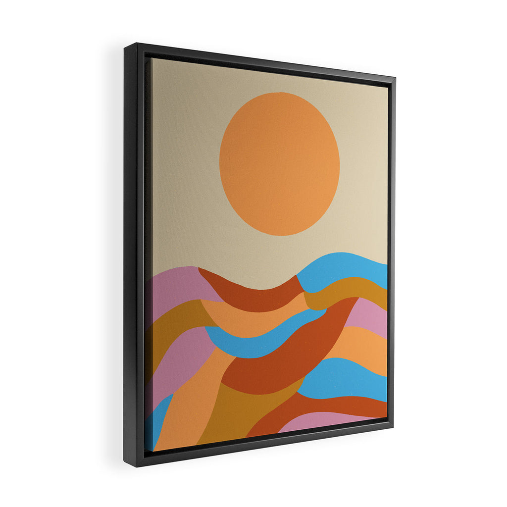 Valley of Fire Framed Canvas Print Gallery Image 2