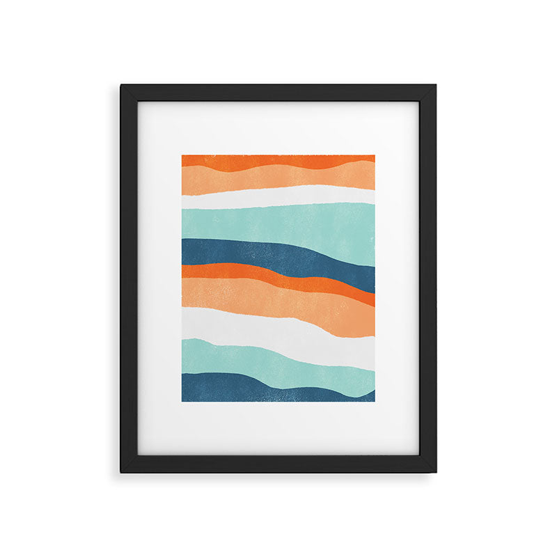 venice sunset Framed Art Print Gallery Image 6