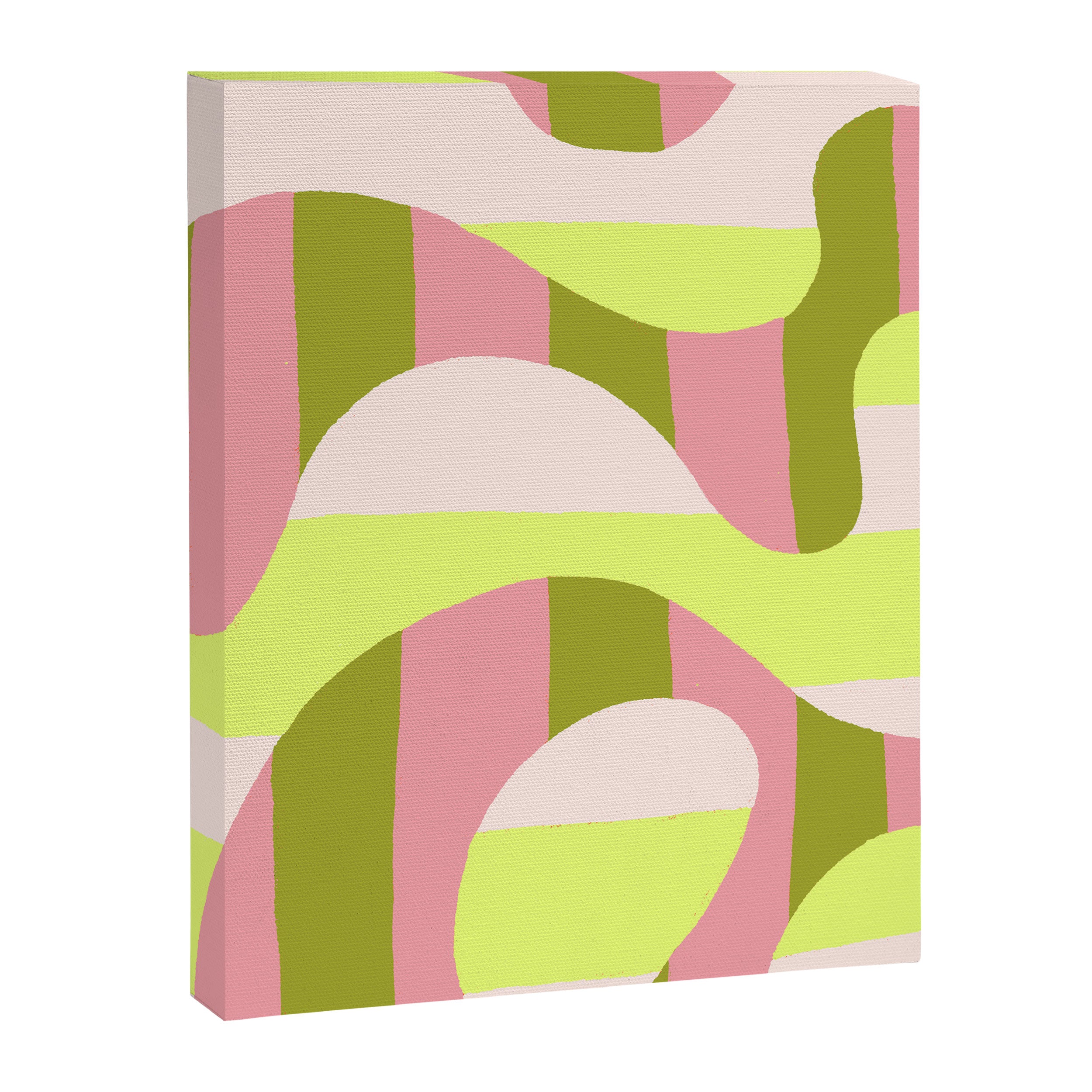 Watermelon Curve Canvas Print Gallery Image 8
