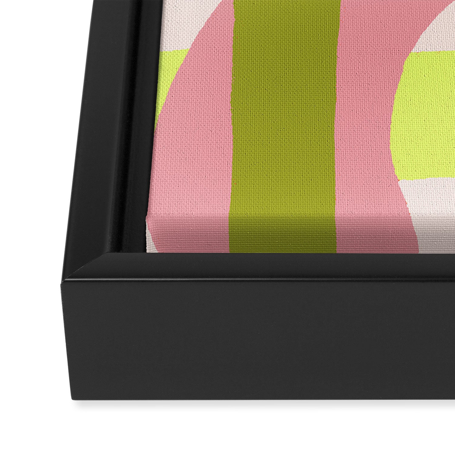 Watermelon Curve Framed Canvas Print Gallery Image 3
