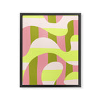Watermelon Curve Framed Canvas Print Gallery Image 8