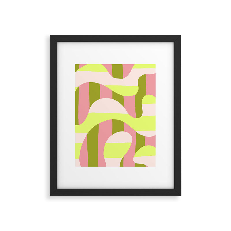 Watermelon Curve Framed Art Print Gallery Image 6