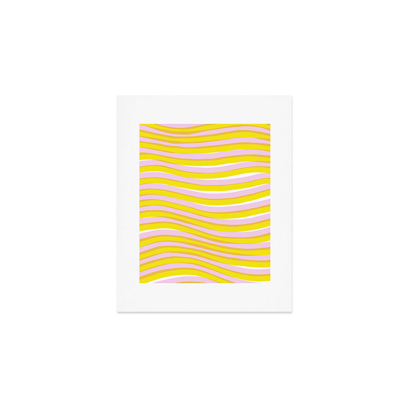 waves at sunrise Art Print Gallery Image 1