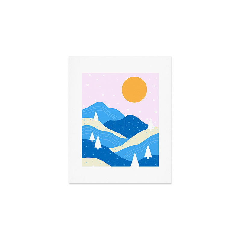 Winter Vista Art Print Gallery Image 1