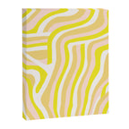 yellow zebra stripes Canvas Print Gallery Image 8