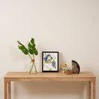 Bluebird and Blueberry Framed Canvas Print Gallery Image 4