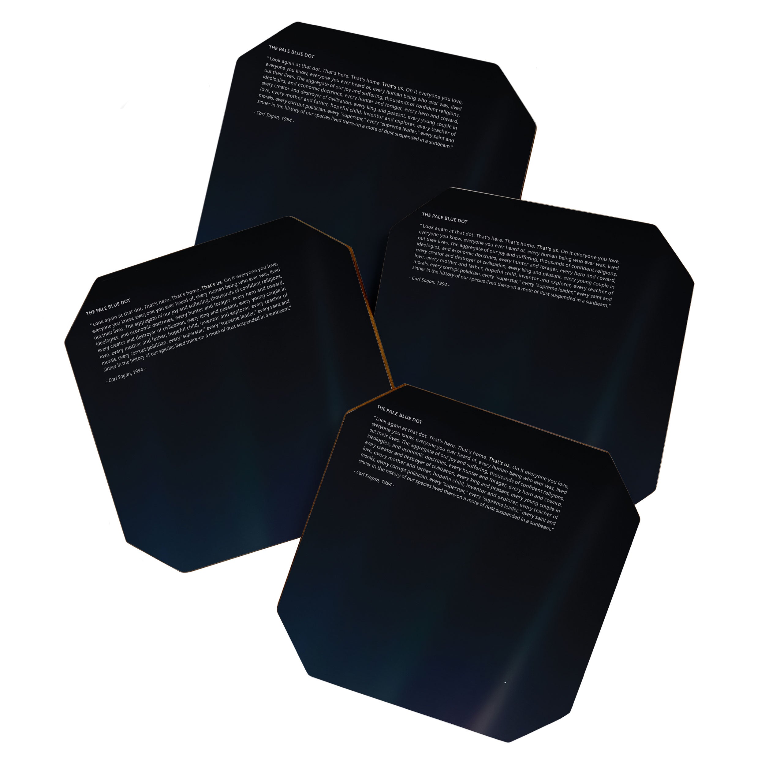 The Pale Blue Dot  Coaster Gallery Image 1