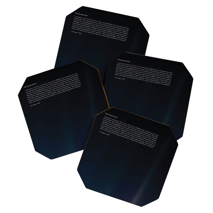The Pale Blue Dot  Coaster Gallery Image 1