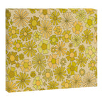 flower power // retro flower pattern by surfy birdy Canvas Print Gallery Image 6
