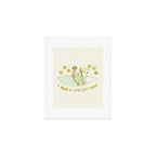 let's hold hands surfy valentine // retro surf art by surfy birdy Art Print Gallery Image 1