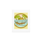 peaceful hammock life Art Print Gallery Image 1