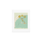 pipeline master style guru gerry lopez // retro surf art by surfy birdy Art Print Gallery Image 1