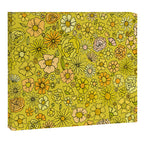 retro flower power wallpaper dreams // art by surfy birdy Canvas Print Gallery Image 3