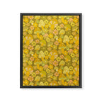retro mushroom flower power pattern by surfy birdy Framed Canvas Print Gallery Image 6