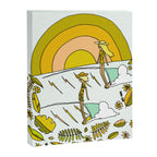 summer vibes forever // retro surf art by surfy birdy Canvas Print Gallery Image 6