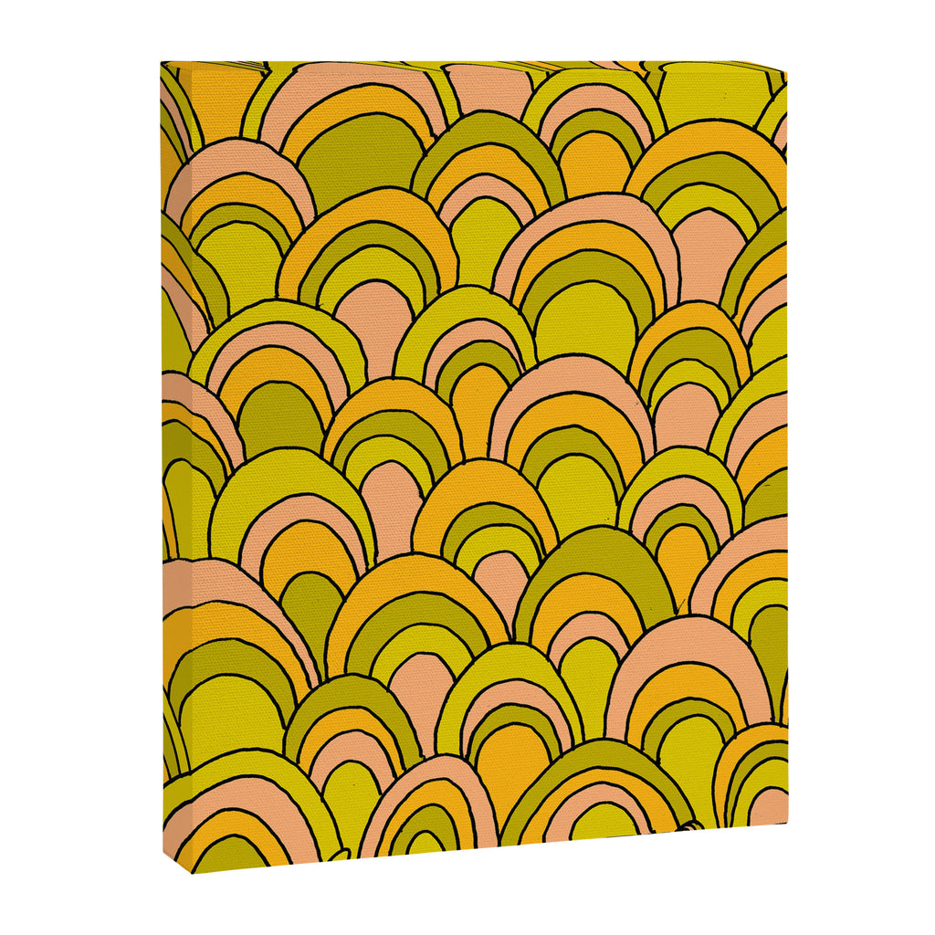 surfboard quiver 70s wallpaper dreams Canvas Print Gallery Image 6