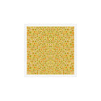 tropical flower power retro 70s pattern by surfy birdy  Art Print Gallery Image 1