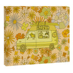 van life flower power // retro surf art by surfy birdy Canvas Print Gallery Image 6