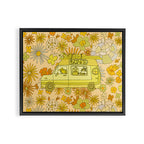 van life flower power // retro surf art by surfy birdy Framed Canvas Print Gallery Image 6