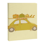 Wandering bug adventure mobile retro surf art by surfy birdy Canvas Print Gallery Image 6