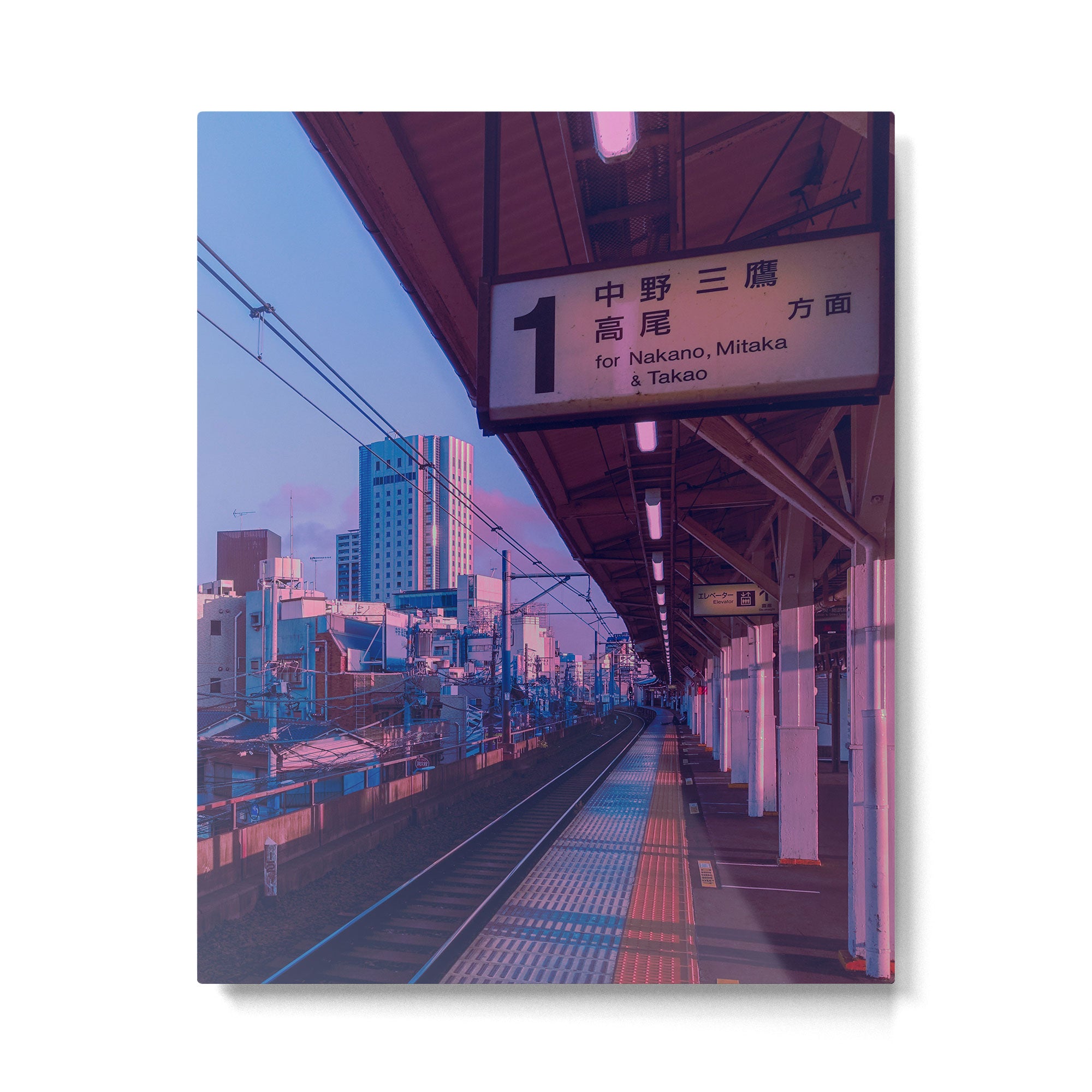 5 AM in Tokyo Metal Print Gallery Image 4
