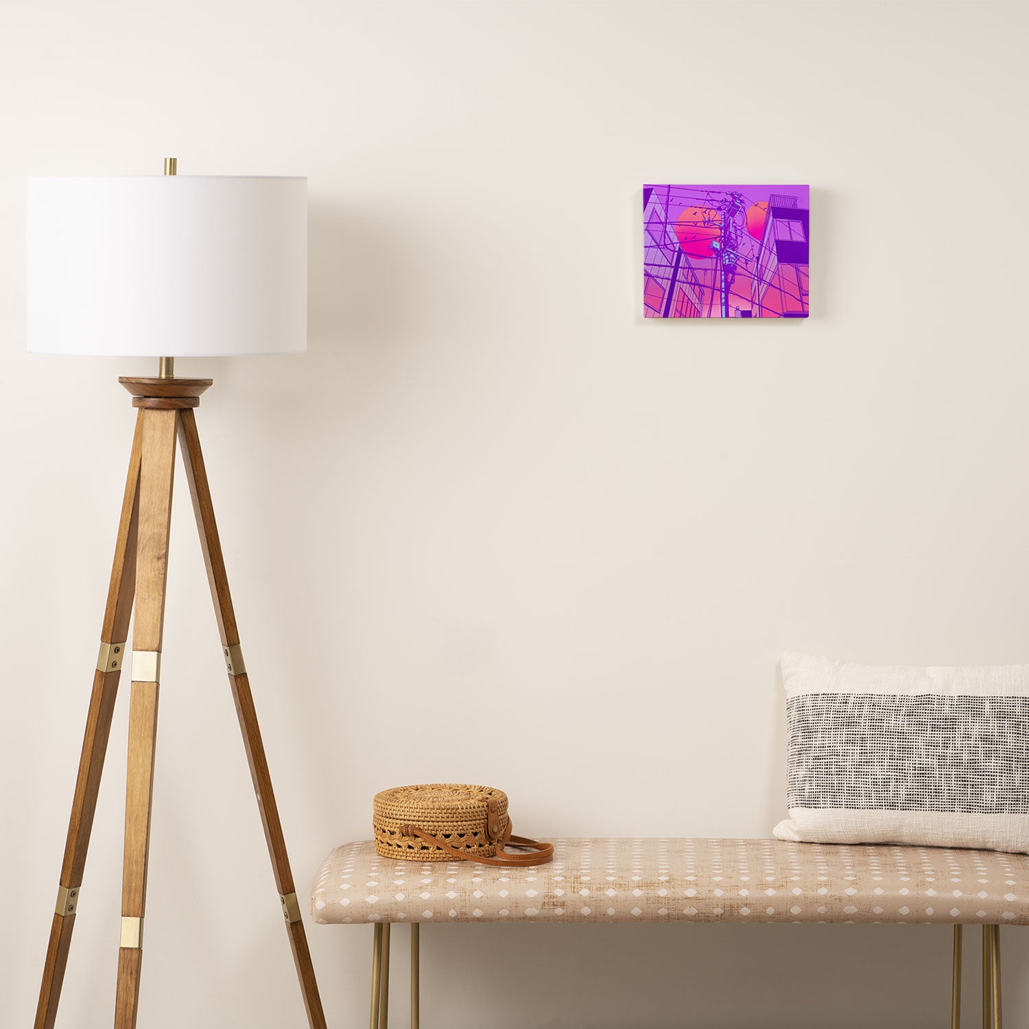 Anime Wires Canvas Print Gallery Image 2