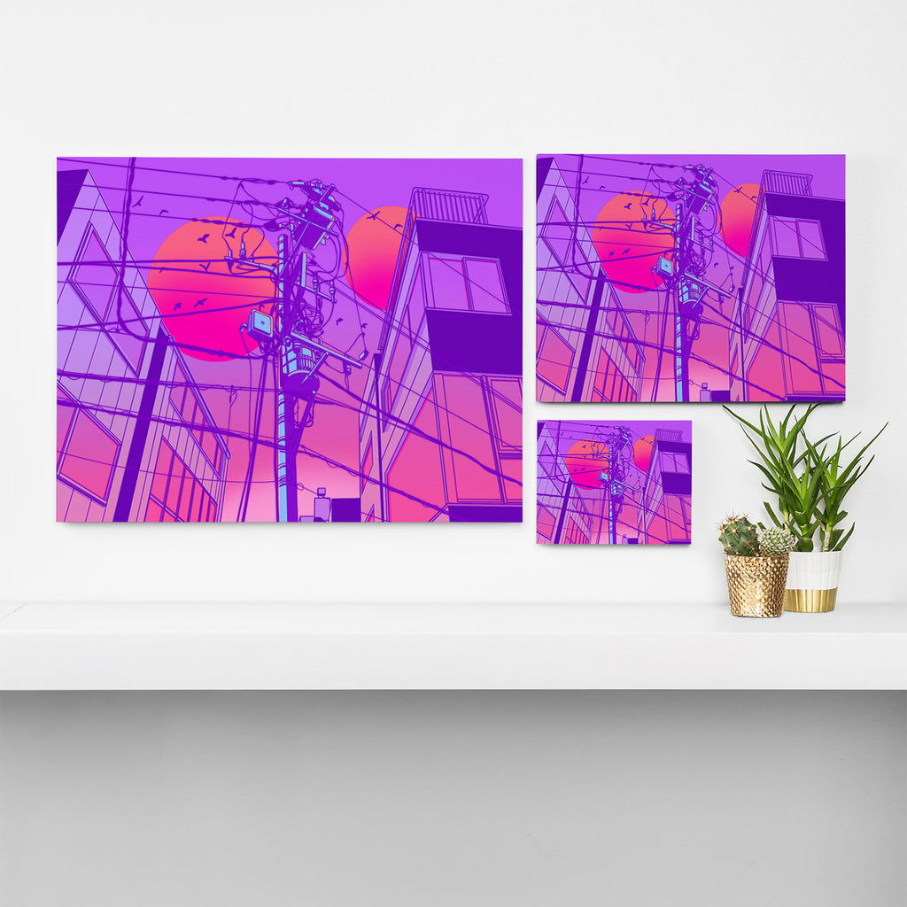 Anime Wires Canvas Print Gallery Image 3