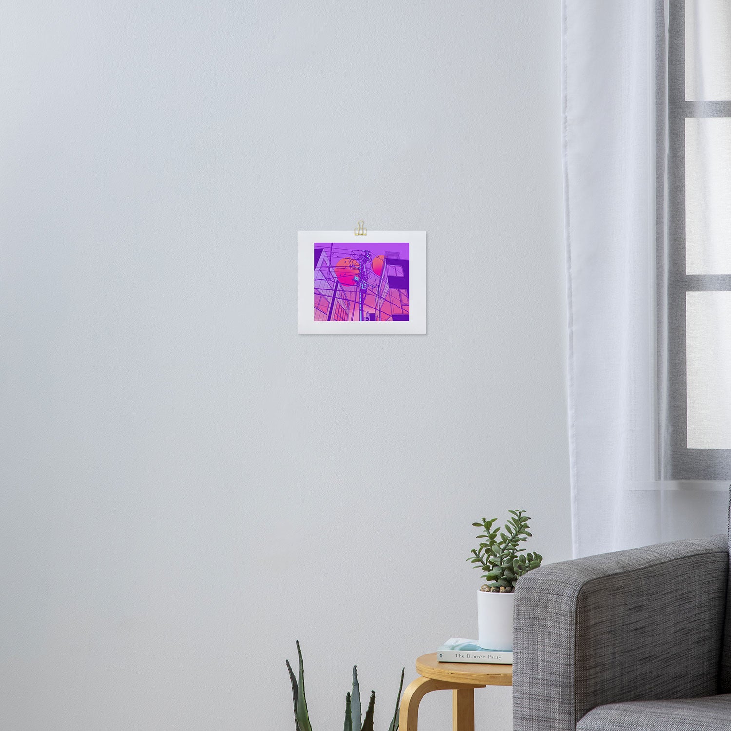 Anime Wires Art Print Gallery Image 3