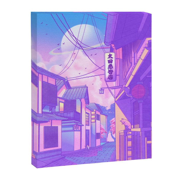 City Pop Kyoto Canvas Print Gallery Image 1
