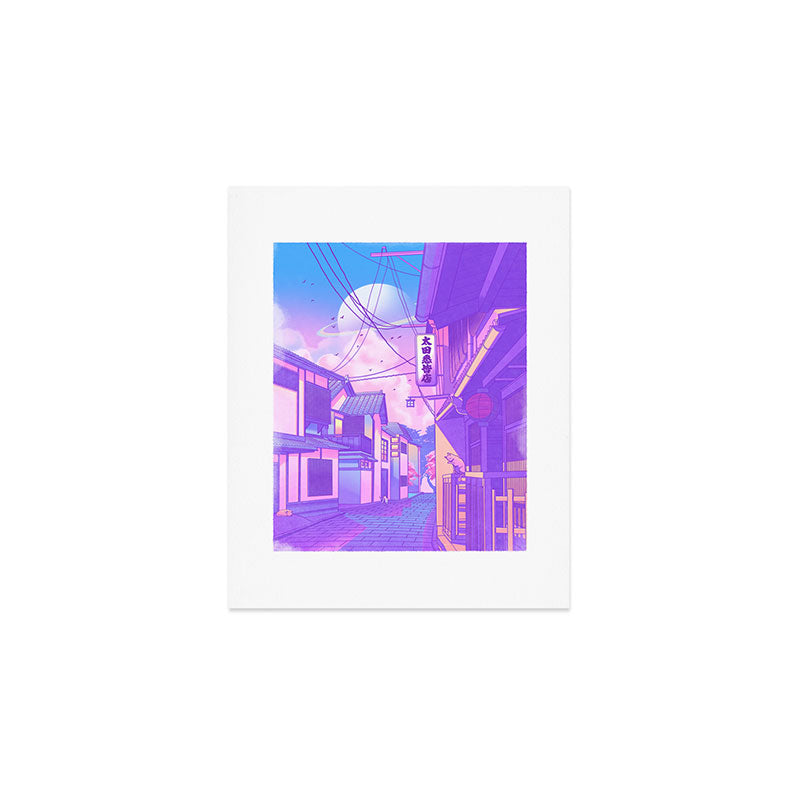 City Pop Kyoto Art Print Gallery Image 1